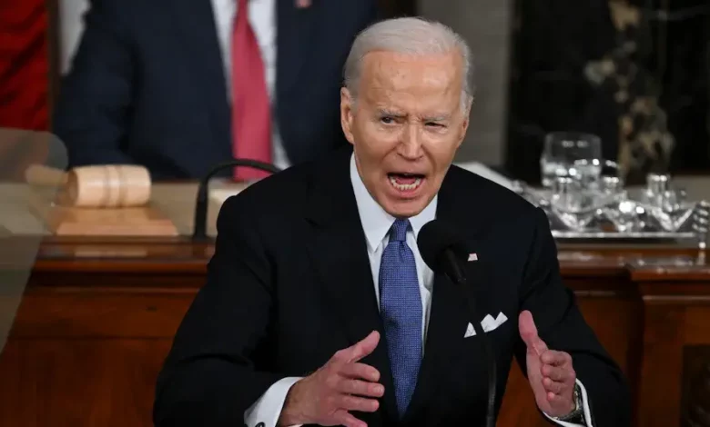 SOTU takes fiery tone as biden plots path to beat "likely" 2024 rival Trump