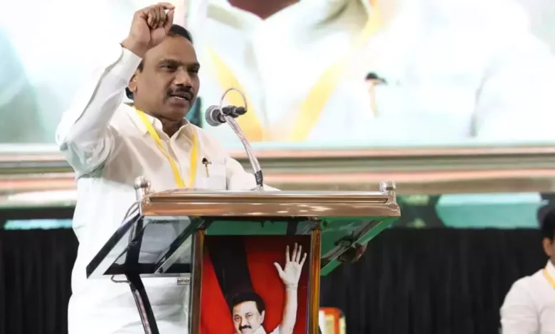 BJP says DMK MP A Raja declared ‘we are enemies of Ram, India not a nation’ in ‘hate speech’
