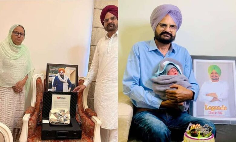 Balkaur Singh, Father of the Late Punjabi Rapper Sidhu Moosewala, Celebrates the Arrival of His Newborn Son, Carrying on Moosewala's Legacy