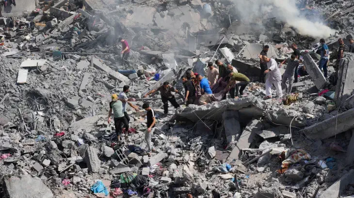 Gaza Reels as Israeli Strikes Kill Civil Defense Medics