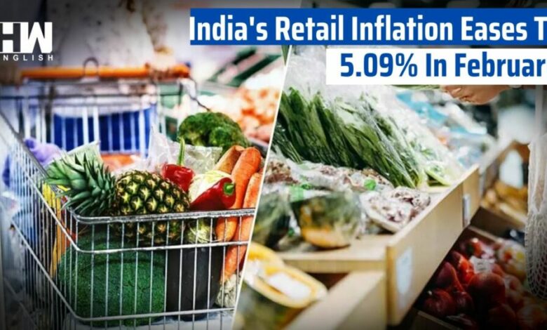 India's Retail Inflation Holds Steady at 5.09% in February