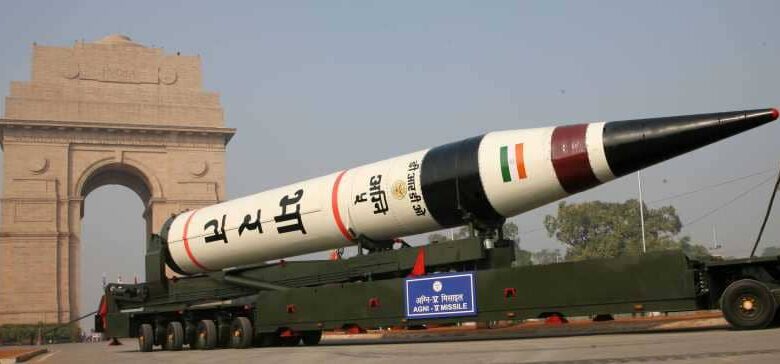 India's Successful Test of Agni-5 Missile Equipped with MIRV Technology