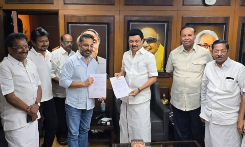 Kamal Haasan surprises with alliance twist: Joins forces with MK Stalin's DMK