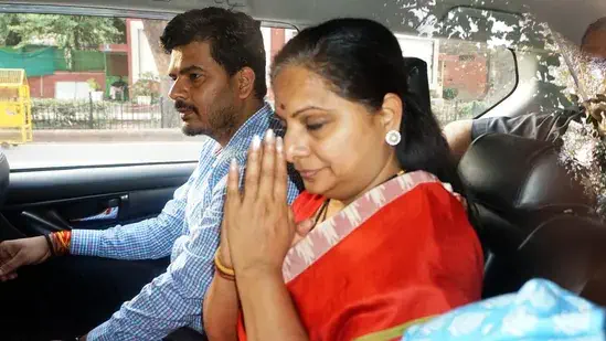 BRS leader K Kavitha's ED custody has been again extended by a Delhi court until March 26.