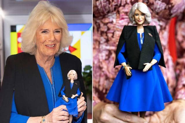 Queen Camilla receives miniature lookalike Barbie doll (1)