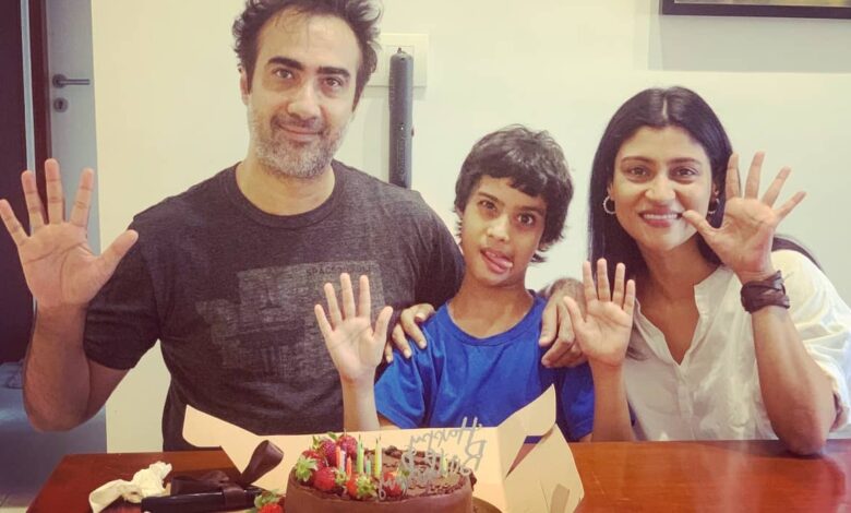 Ranvir Shorey and Konkona Sen Sharma celebrate son Haroon's 13th birthday