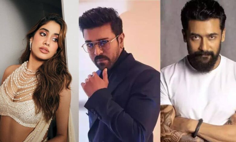 Janhvi Kapoor Set to Conquer Telugu Cinema: Exciting Projects with Jr NTR and Ram Charan