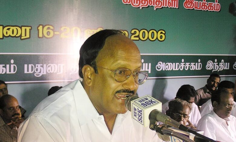 Tamil Nadu law minister alleges BJP's manipulation of NCB to defame DMK