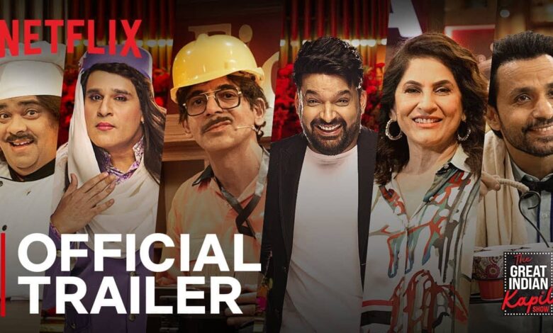 The great Indian Kapil show teaser: Kapil Sharma "unboxes" Gutthi, played by Sunil grover, and announces the Netflix series' guest