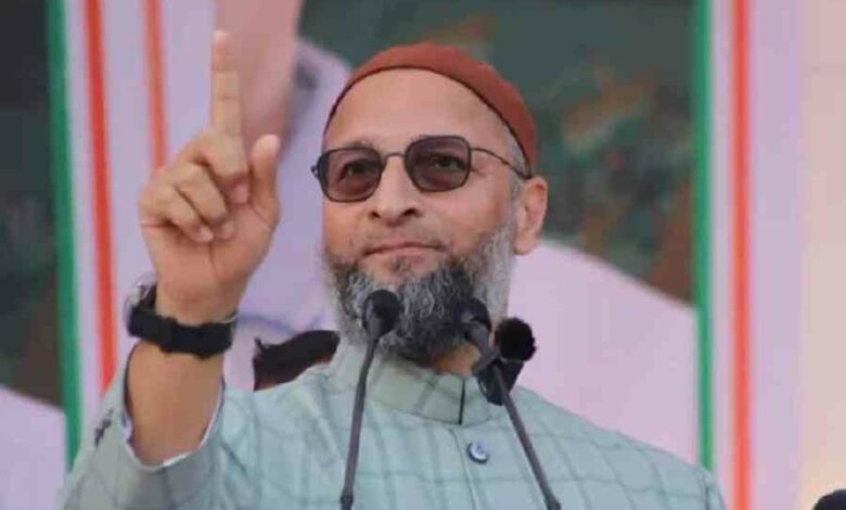 AIMIM Chief Owaisi Courts Controversy with Butcher Interaction During Campaign