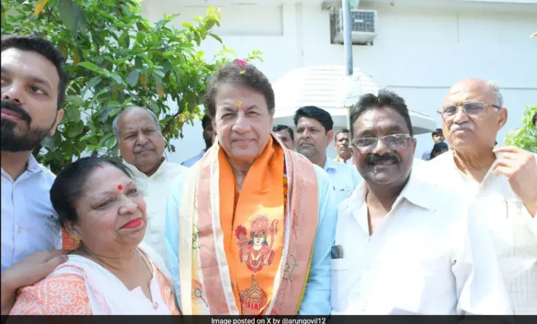 BJP Fields Arun Govil, Ramayana's Ram, as Candidate from Meerut Lok Sabha Seat (1)