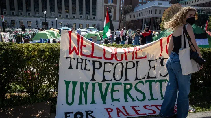 Columbia protest Raid sparks Nationwide campus movement against Gaza conflict