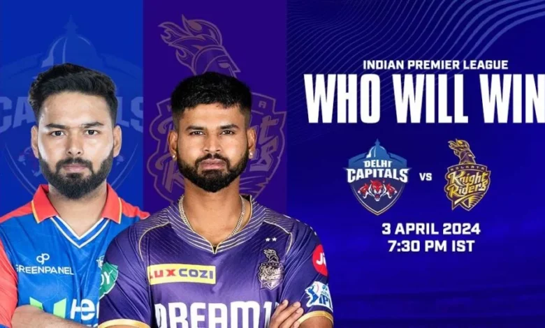 Delhi Capitals Gear Up for Thrilling Clash Against Kolkata Knight Riders in Visakhapatnam