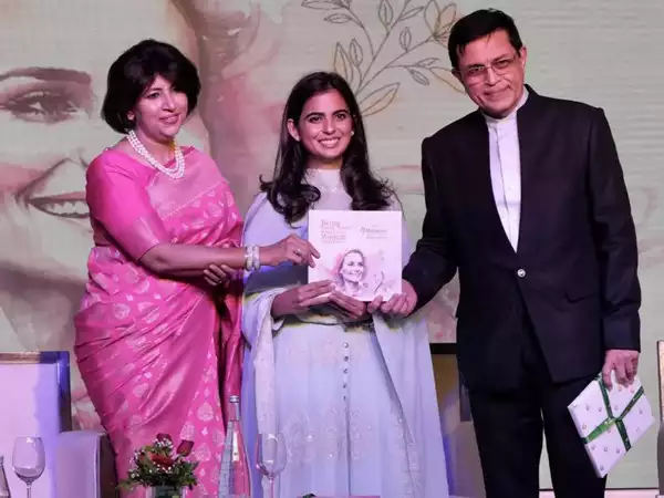 Isha Ambani's Elegant Ethnic Ensemble at Book Launch Event