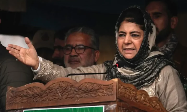 Mehbooba Mufti Vows to Restore Article 370 in Aggressive Bijbehara Campaign