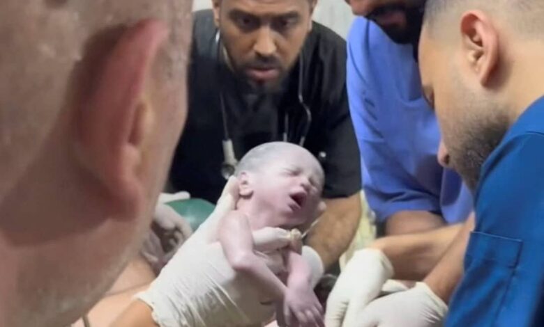 Baby Rescued from Mother's Womb After Israeli Air Strike Dies