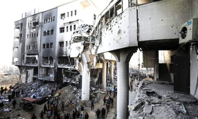 Israeli forces depart from Gaza, leaving the Shifa Hospital in ruins.