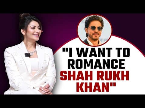 Unique! Urvashi Rautela reveals what she wants to change in the industry and expresses her desire to romance Shah Rukh Khan.