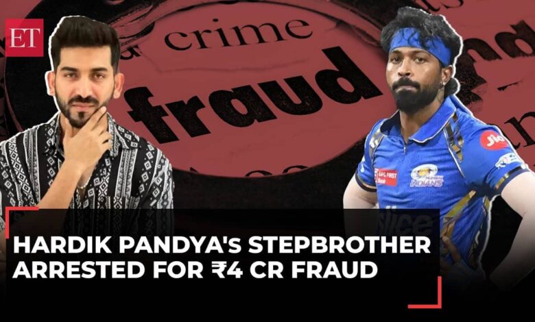 Hardik Pandya's Stepbrother Arrested on Fraud Charges: Mumbai Police