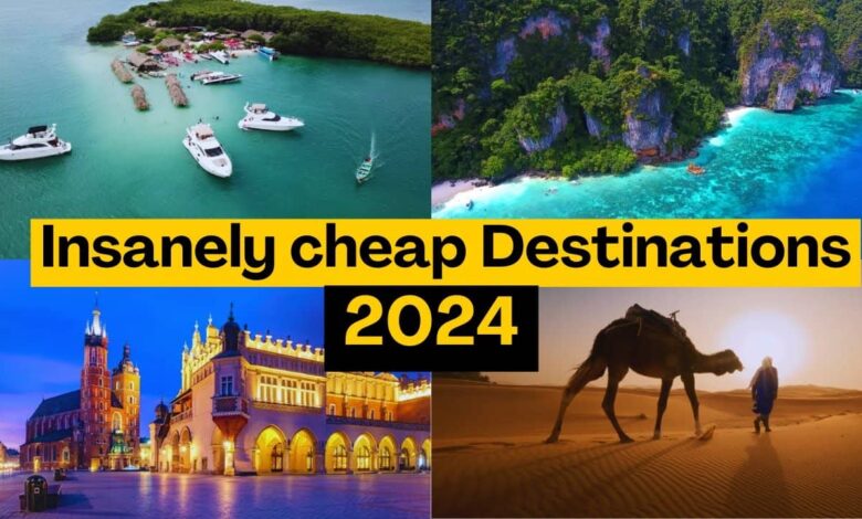 Five travel destinations that are Affordable in 2024