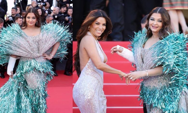 Aishwarya Rai Bachchan Stuns in Falguni & Shane Peacock at Cannes 2024