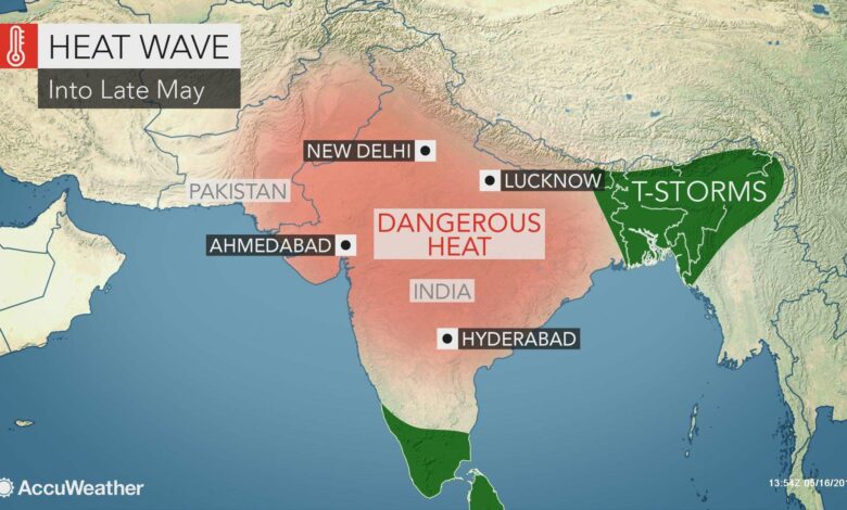 Scorching Heatwave Grips Northern India, Authorities Take Action