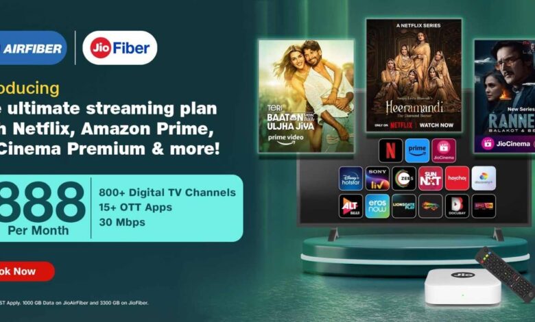 Jio Launches 'Ultimate Streaming Plan' for Seamless OTT Experience