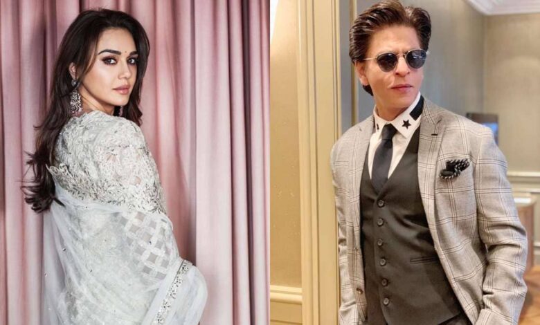 Preity Zinta's candid moments with Shah Rukh Khan: A glimpse behind the scenes