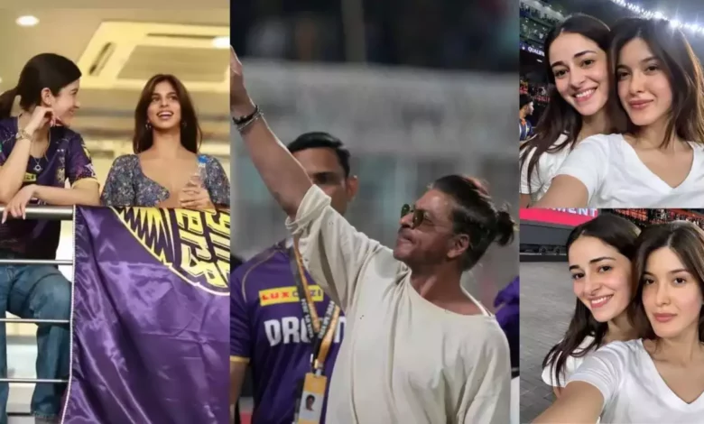 Suhana Khan, Ananya Panday, and Shanaya Kapoor Thrill as KKR Secures IPL 2024 Final Spot