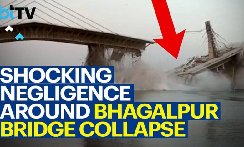 Bihar Bridge Collapses Spark Scathing Criticism of Government