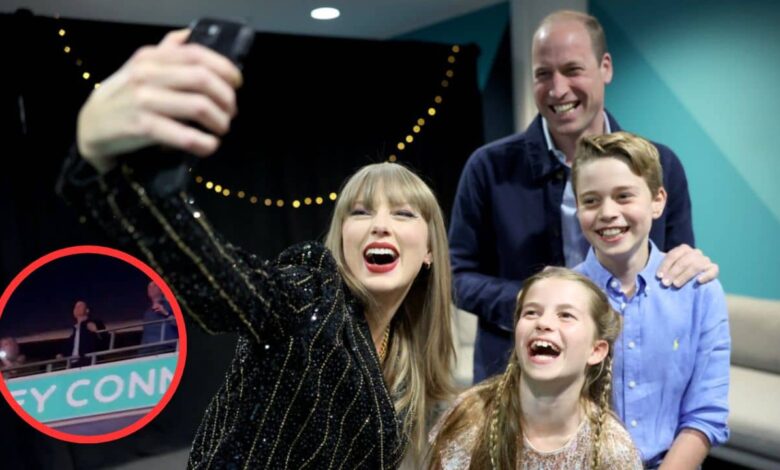 Prince William Shakes It Off at Taylor Swift's Wembley Concert