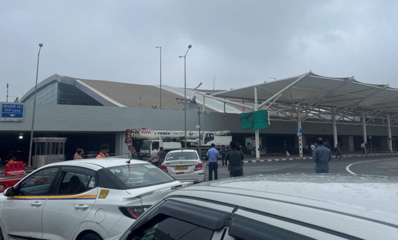 Roof Collapse at Delhi Airport Kills Taxi Driver