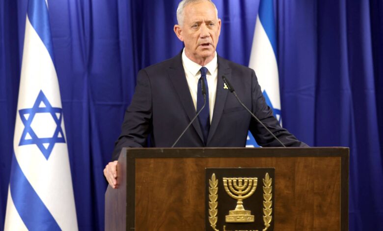 Gantz Resigns from Netanyahu’s Emergency Government Over Gaza War Strategy