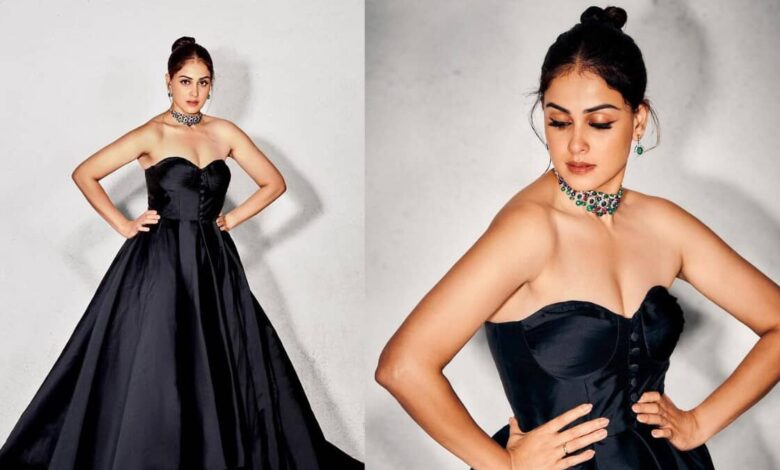 Genelia Deshmukh stuns fans in black gown; gets praise from husband