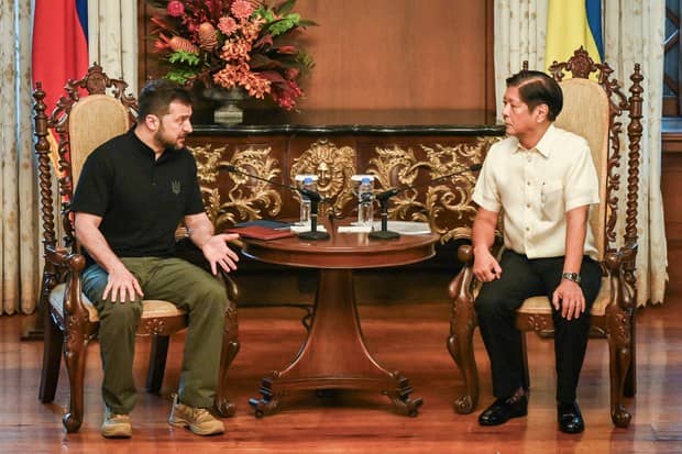 Zelenskiy thanks Philippines for peace summit support in Manila meeting