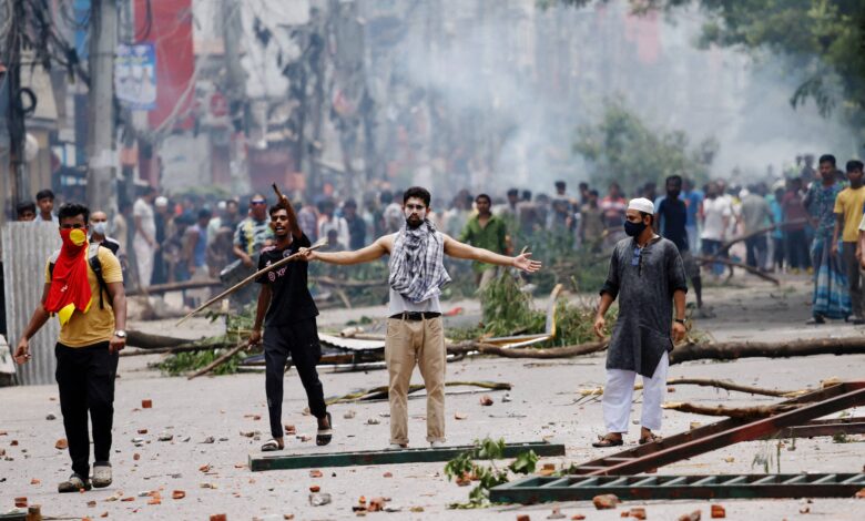 Bangladesh Protests Marred by Pellet Gun Injuries