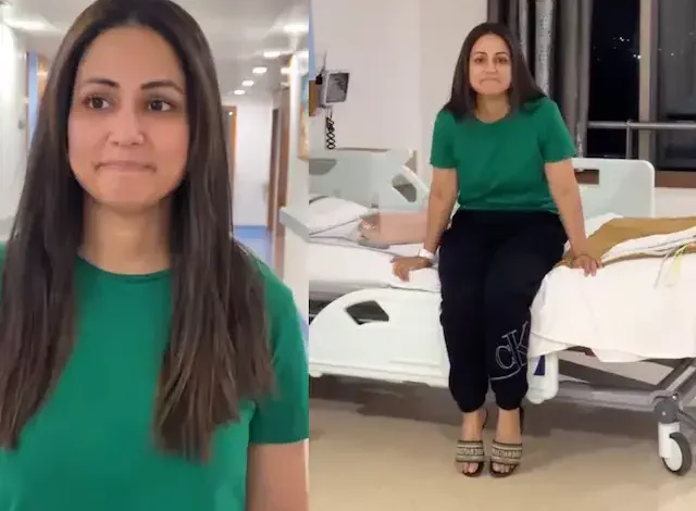 Hina Khan reveals breast cancer diagnosis, shares emotional video