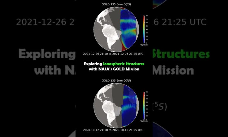 NASA's GOLD Mission Uncovers Unexpected Ionosphere Structures