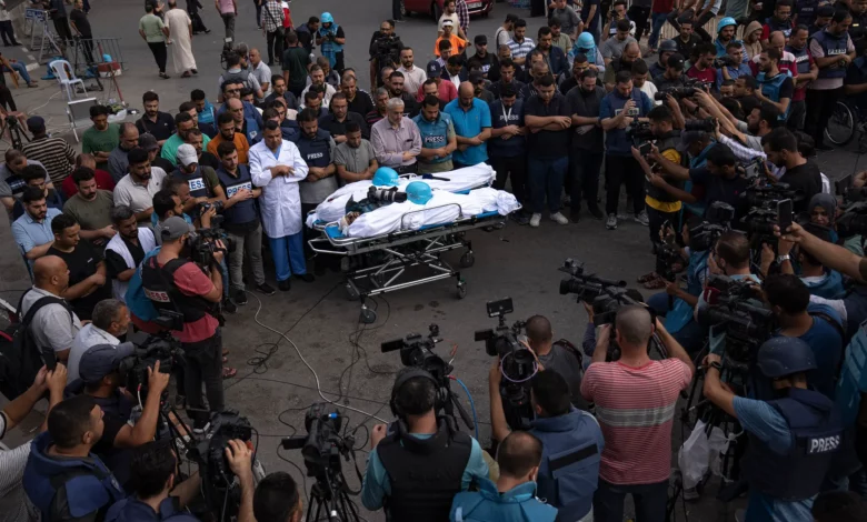 Journalists Killed in Israeli Airstrike on Gaza