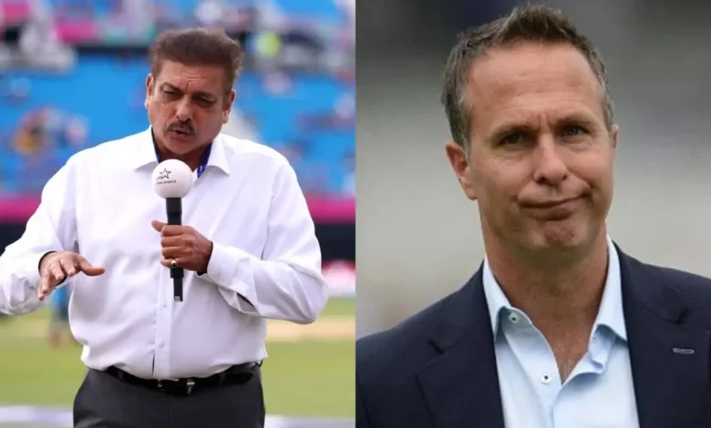 Ravi Shastri rebuts Michael Vaughan's allegations of India-favored T20 World Cup