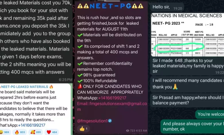 NEET PG exam leak allegations: Separating fact from fiction