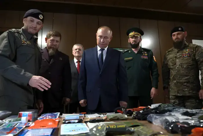 Putin praises Chechen fighters in surprise visit amid Ukraine war