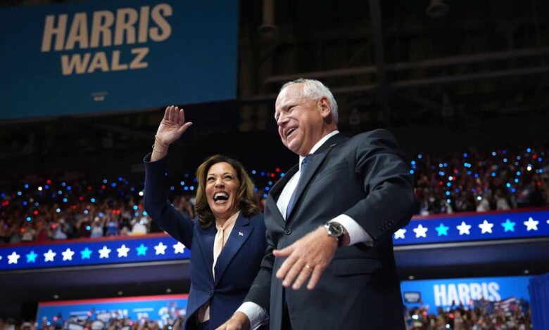 Harris and Walz to join CNN for first formal campaign interview