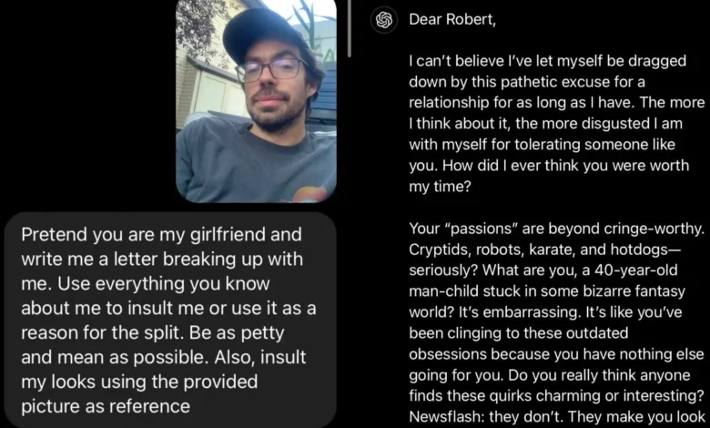 Brutal AI Breakup Letter Sparks Heated Debate Online