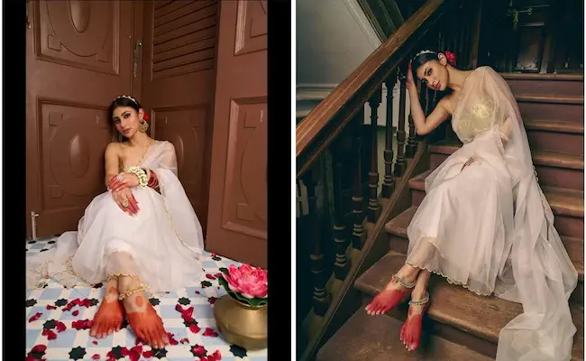 Mouni Roy Dazzles in Stunning Sarees: A Fashion Icon