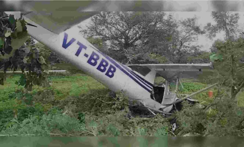 Guna Airstrip Plane Crash Injures Two Pilots