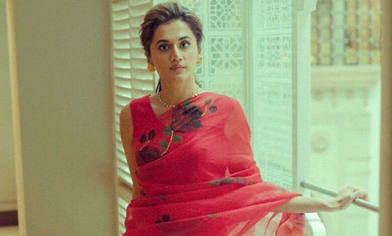 Taapsee Pannu Redefines Saree Style Ahead of 'Hasseen Dillruba' Release