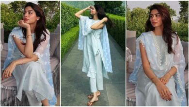 Khushi Kapoor embraces pastel kurta sets on Udaipur vacation