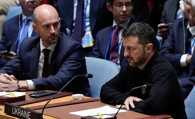 Zelenskyy tells UN Russia must be 'forced into peace'