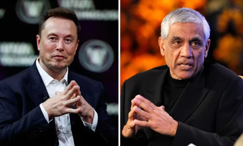 Elon Musk apologises to Vinod Khosla for spreading false claims.